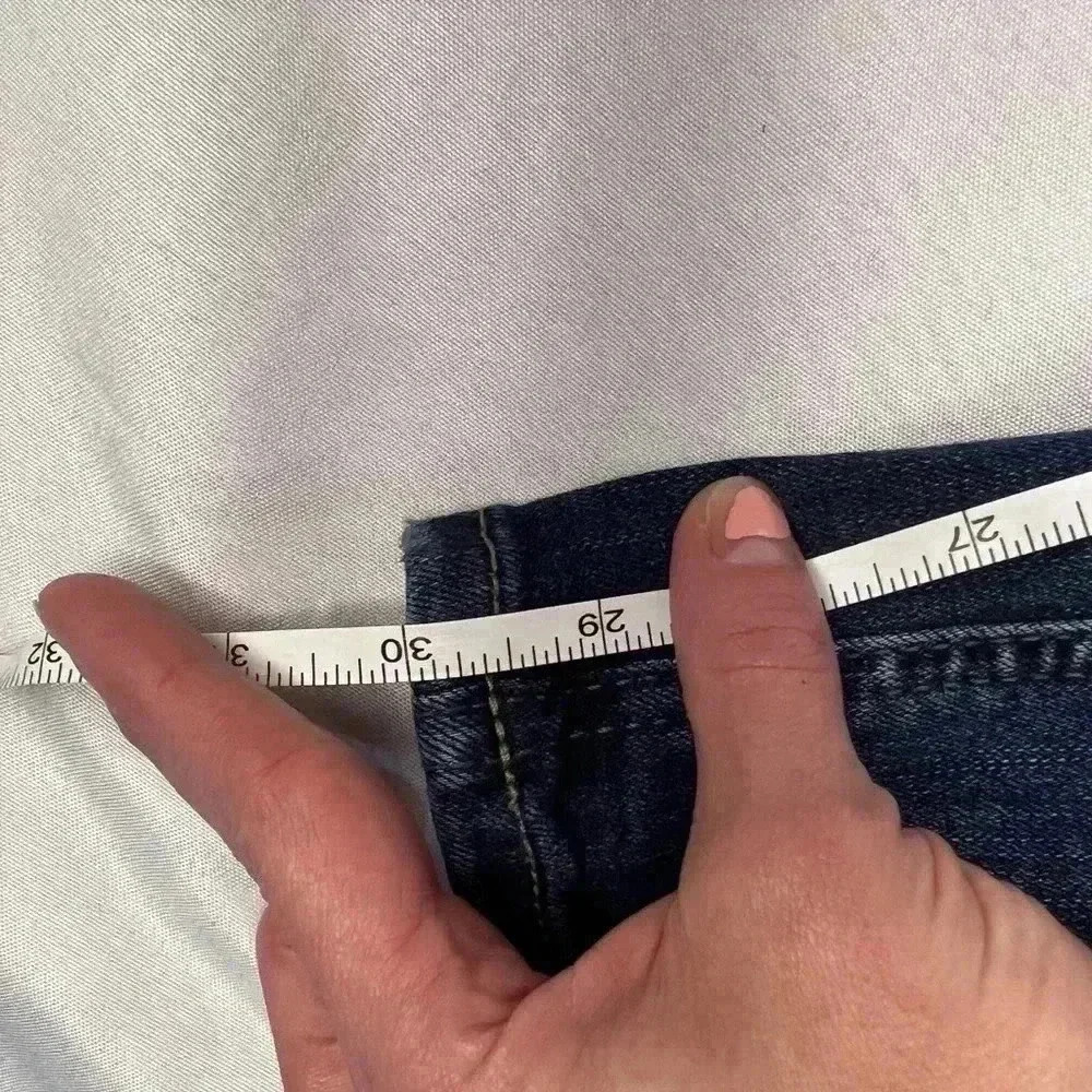 Silver Jeans Avery High Rise Straight Leg Jean in Indigo size 24/31 - Picture 12 of 12